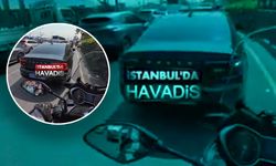 Motosiklet sürücüsü şaşkınlığını gizleyemedi! "Daha dolusu yok"