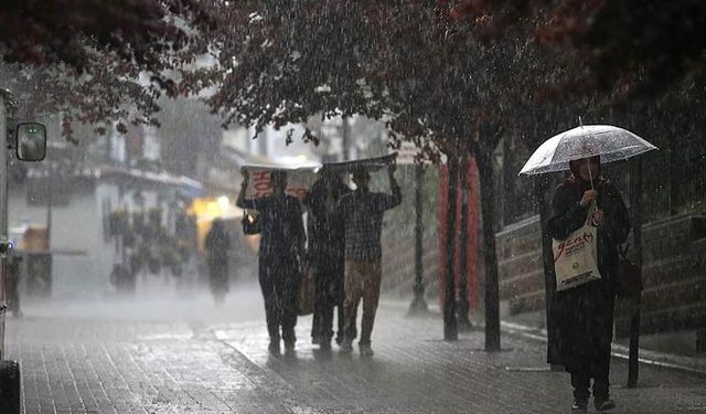 Meteoroloji'den iki bölge kritik uyarı! Şiddetli yağış geliyor