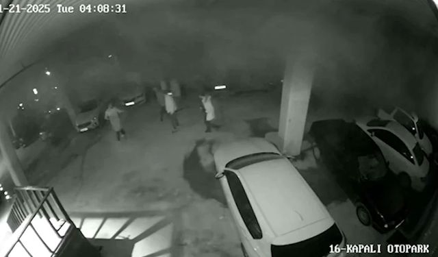 Bolu'daki yangın faciasında yeni görüntü: İnsanlar yerine araçlara koşmuşlar