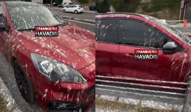 Gördüğü manzaraya inanamadı! Park halindeki aracını bu halde buldu