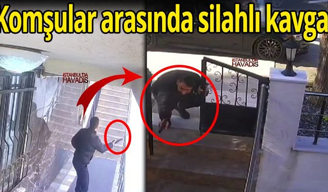 Beylikdüzü’nde komşular arasında Çatışma!