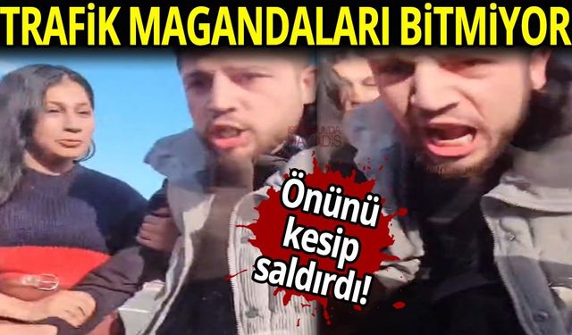 İstanbul'da Trafik Magandası Kamerada!