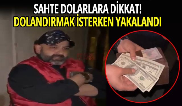 İstanbul Esenyurt'ta Sahte Dolarla Yakalandı!