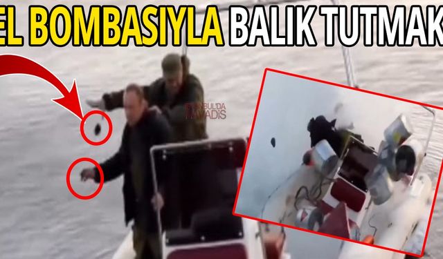 El Bombasıyla Balık Tutmak!