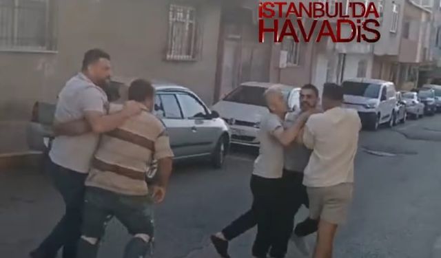 Sultanbeyli'de Park Kavgası! Komşular Birbirine Girdi!