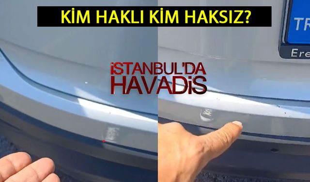 Kaza sonrası taksicinin isyanı!