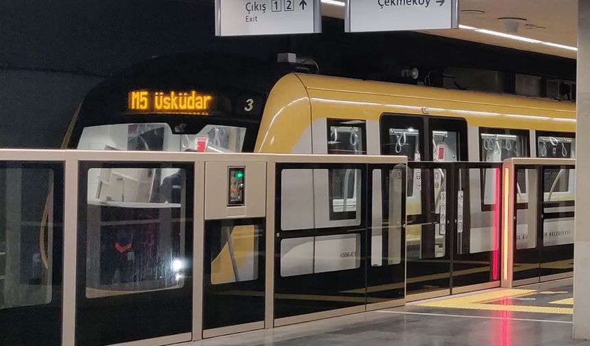 İstanbul'da sürücüsüz metro krizi! 5 durağı pas geçti