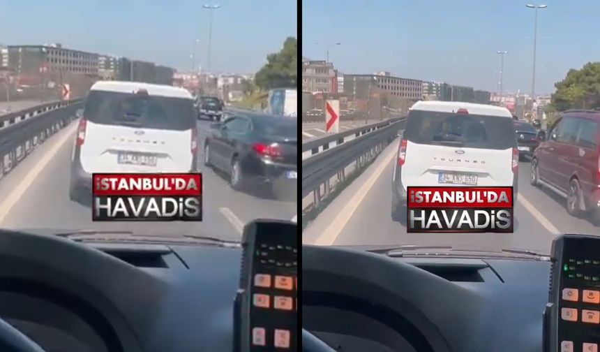 Alışageldik görüntüler! Ambulansa yol vermedi