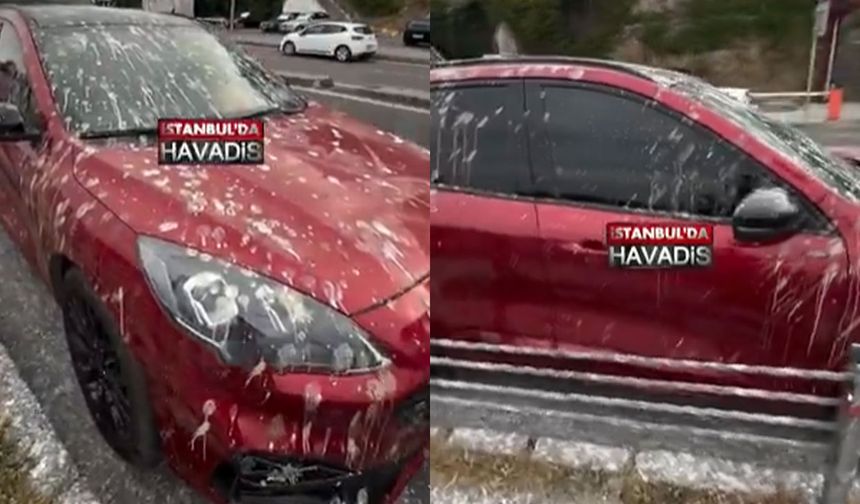 Gördüğü manzaraya inanamadı! Park halindeki aracını bu halde buldu
