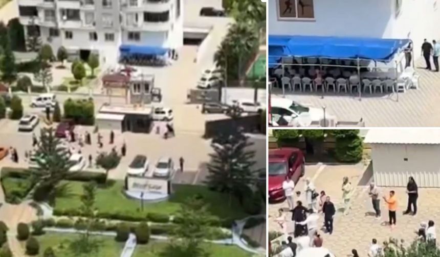 Karşılıklı iki sitede zıt duygular yaşandı! Bir yanda yas, diğer yanda eğlence