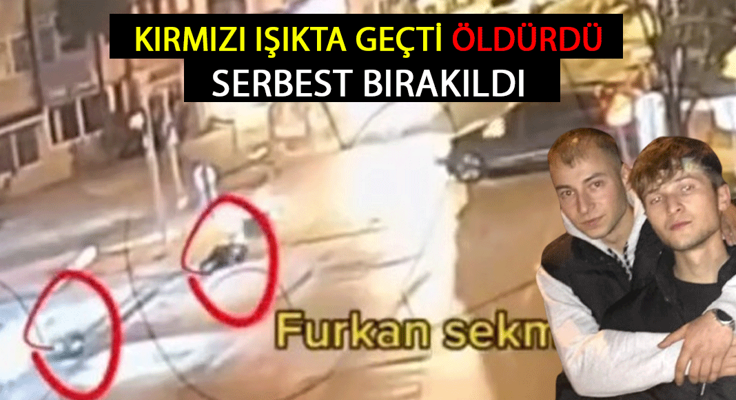 1 kişiyi öldürdü 1 kişiyi sakat bıraktı ama serbest kaldı!